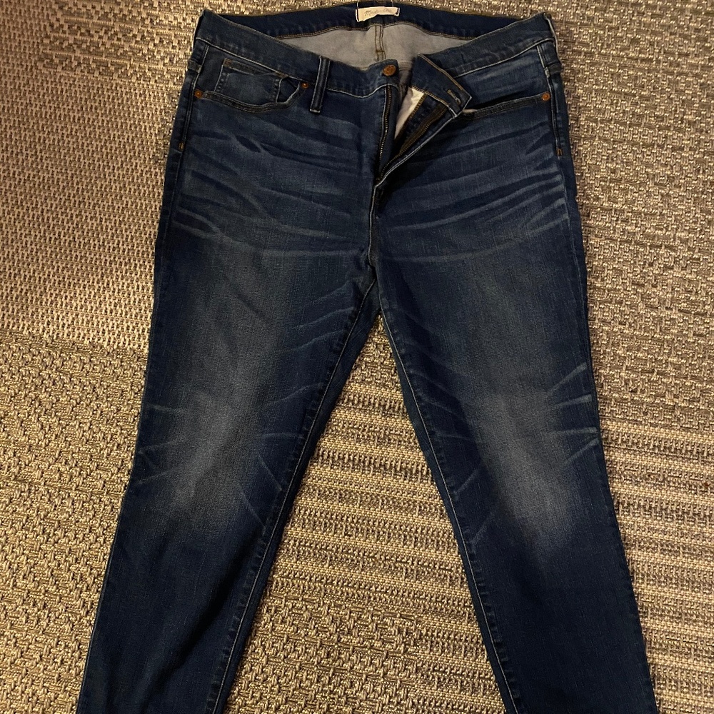 Madewell high rise skinny jeans (size 34)